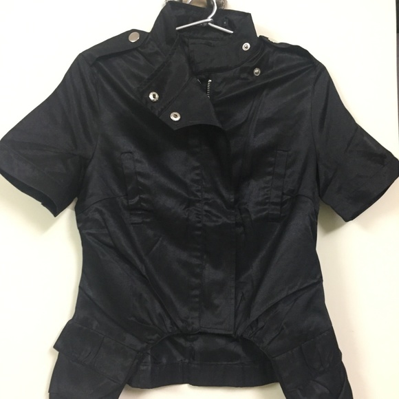 NWOT Alano zippered biker jacket - Picture 1 of 4